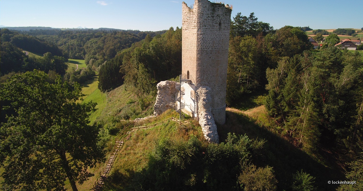 Ruine Montagny, Kanton Fribourg