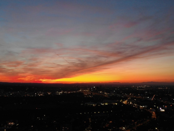 Sonnenuntergang über Basel (Mavic 2 Enterprise Dual) 3