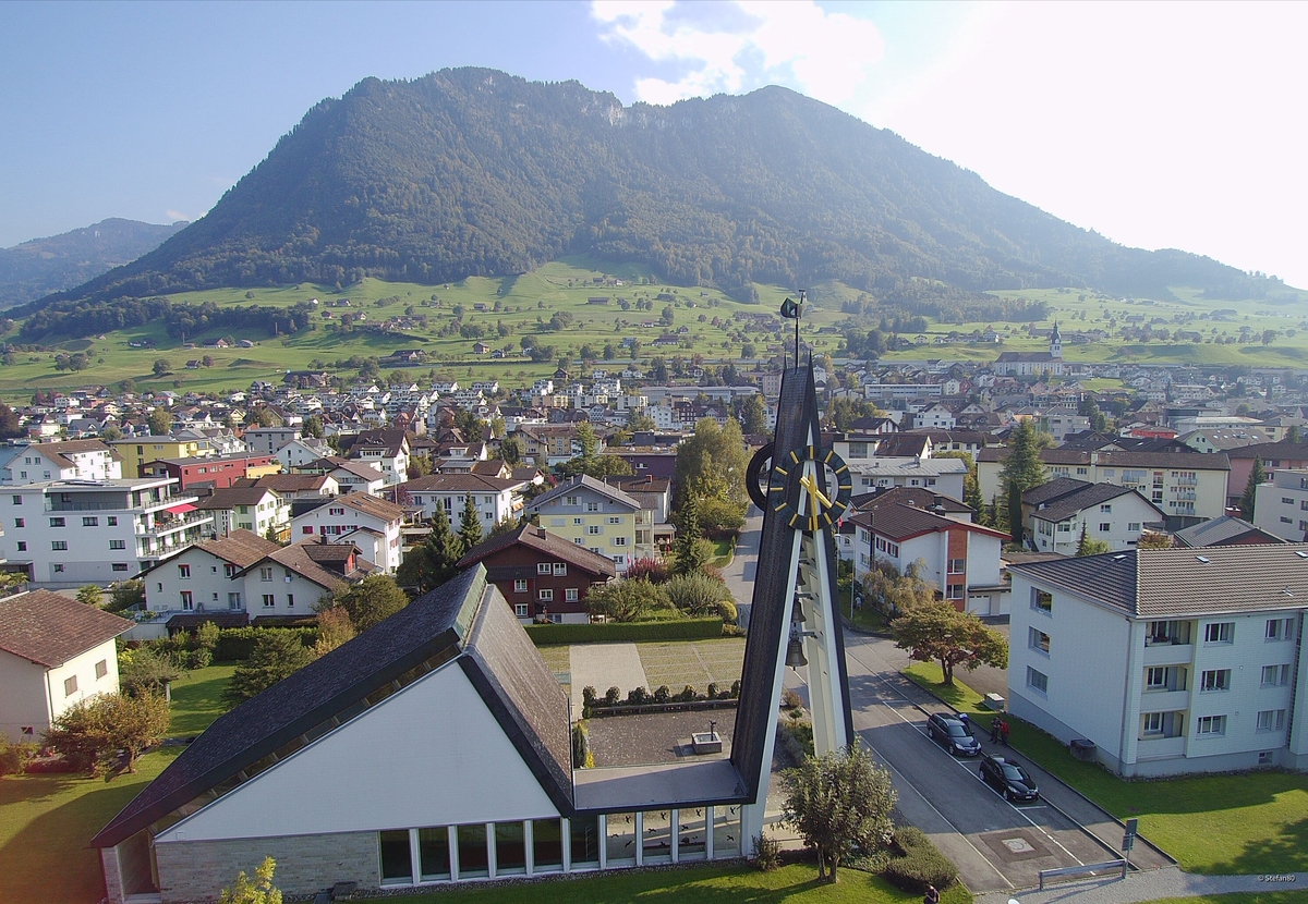 Ref. Kirche Buochs Nidwalden Schweiz