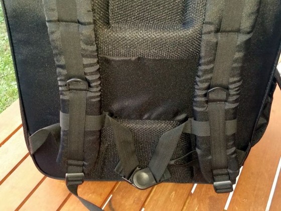 Rucksack mit Inlay für Yuneec Typhoon H rot 39963 Rücken